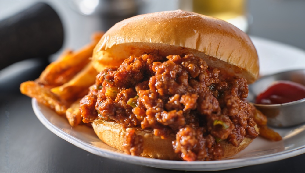 Delicious Sloppy Joe ready to serve