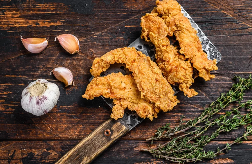 elicious Tyson Chicken Tenders cooked to perfection in an air fryer.