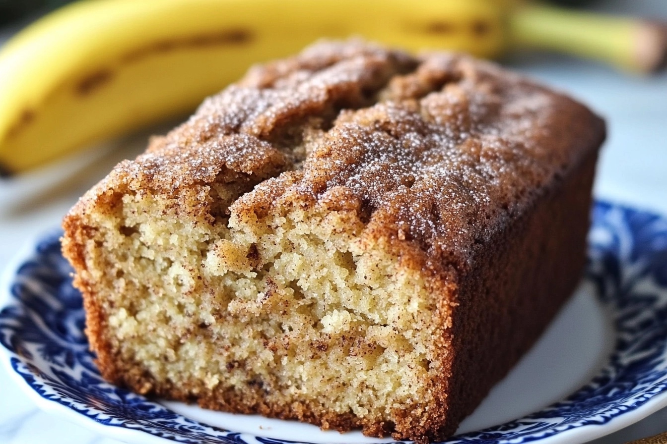Snickerdoodle Banana Bread