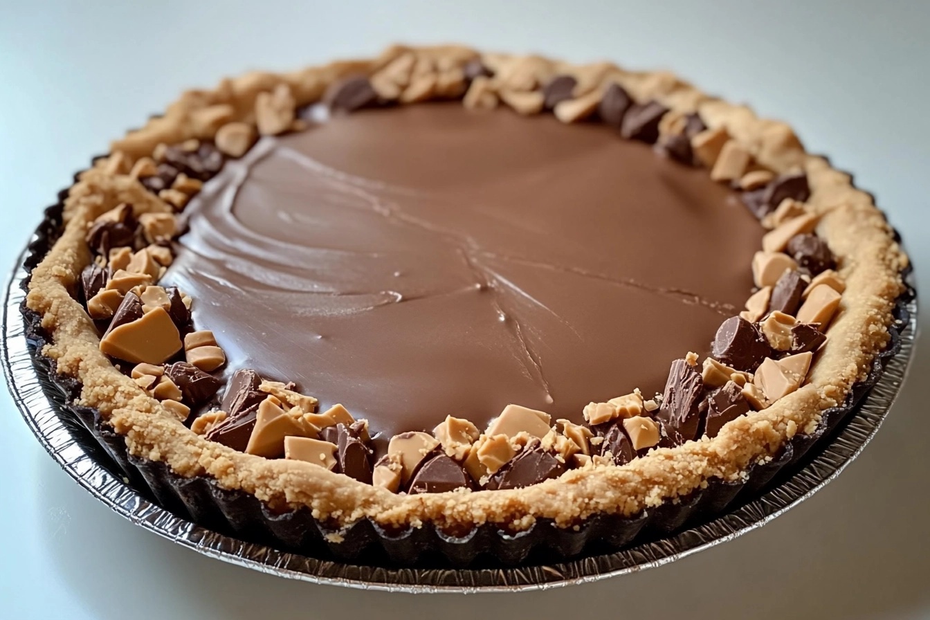 Giant Reese’s Peanut Butter Cup Pie Recipe