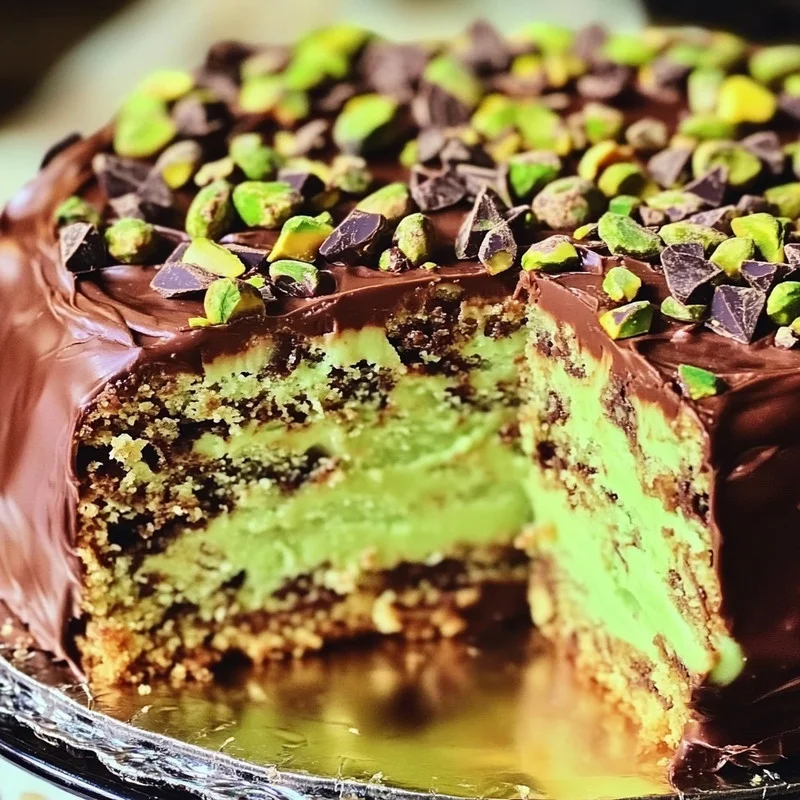 Sicilian Pistachio And Nutella Cake Recipe