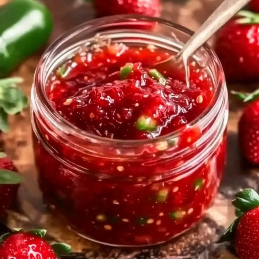 Strawberry-honey Jalapeño Jam Recipe