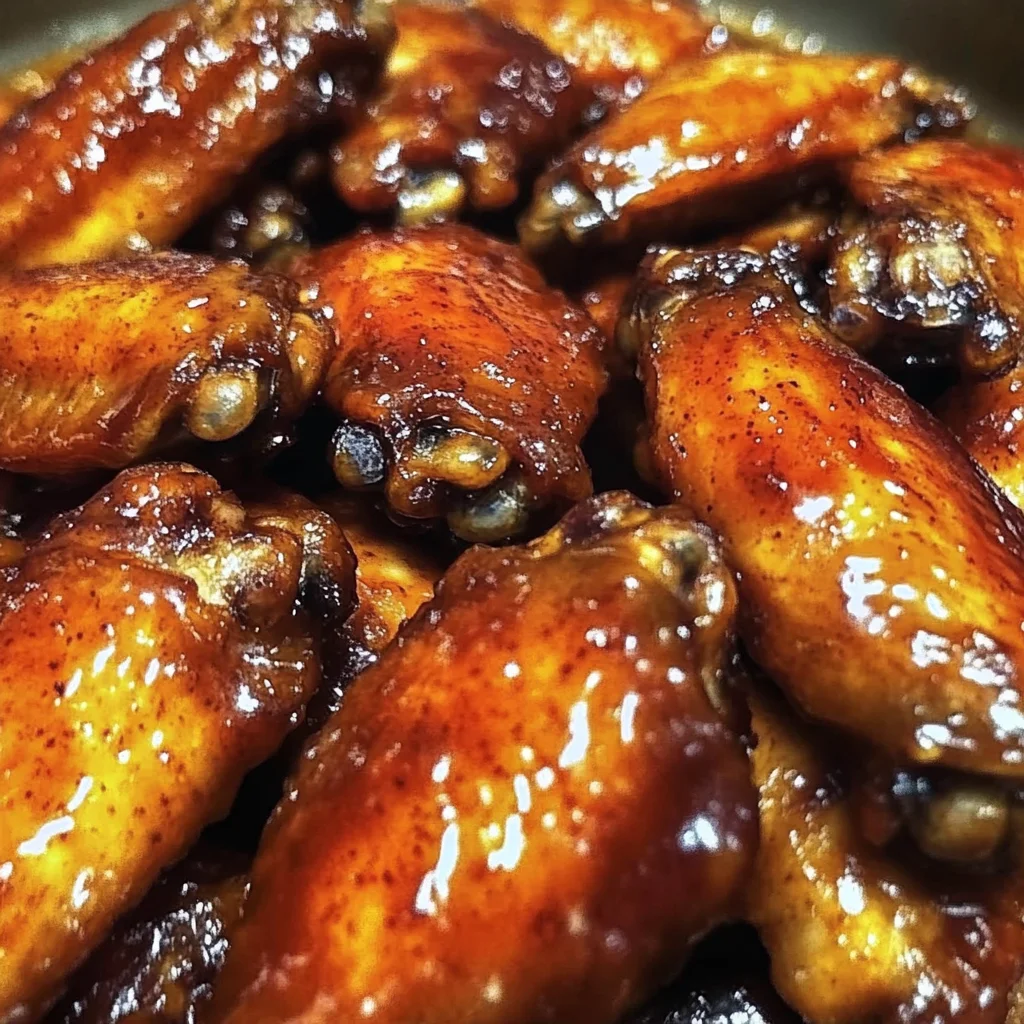 Southern Sticky Honey-glazed Wings Recipe