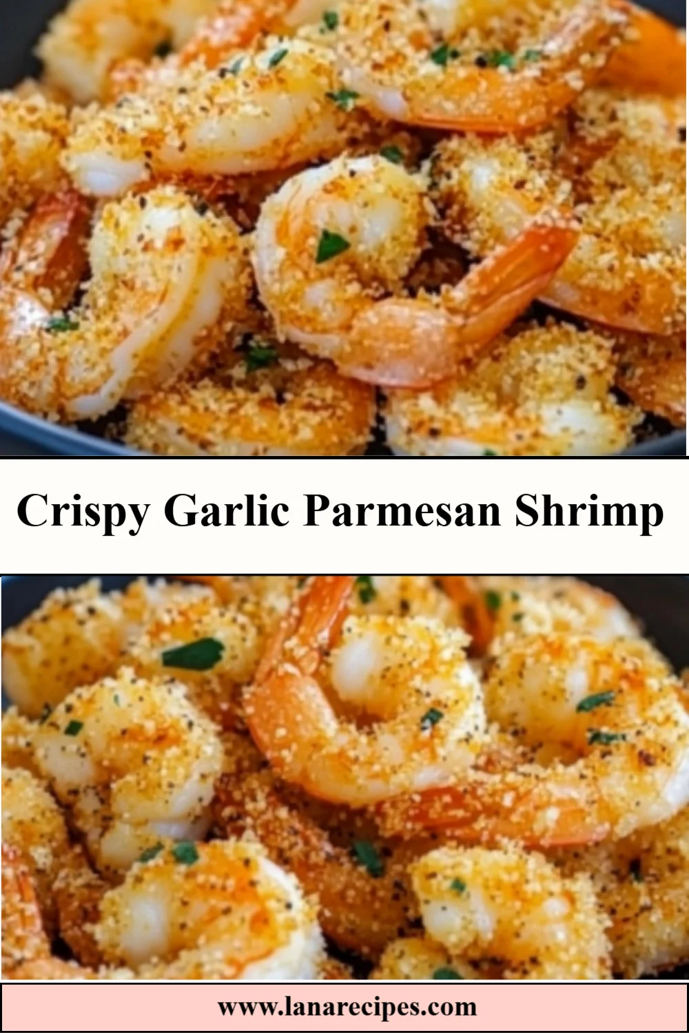 🧀 Crispy Garlic Parmesan Shrimp