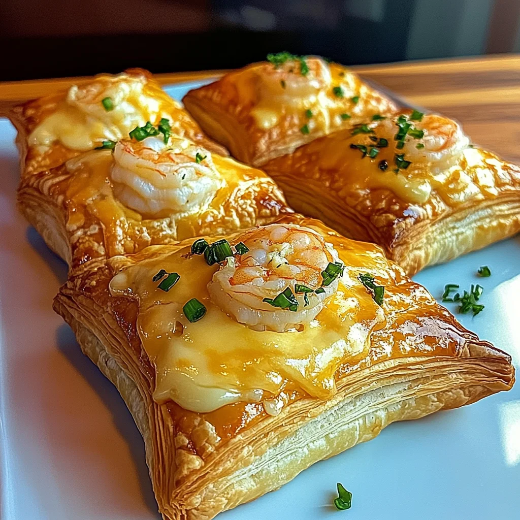 Cheesy Shrimp Puff Pastries Recipe (Easy and Delicious!)