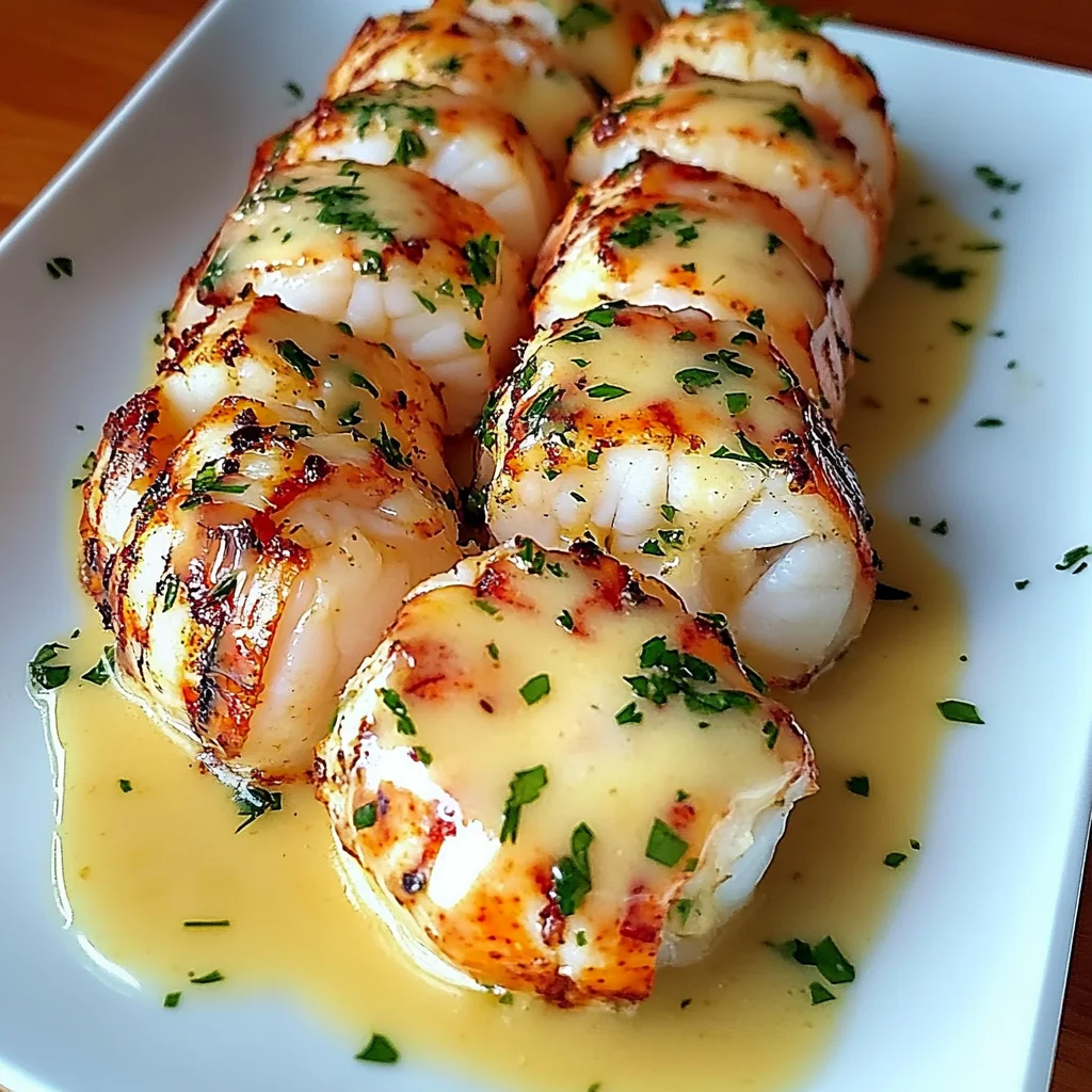 Creamy Garlic Butter Lobster Medallions Recipe