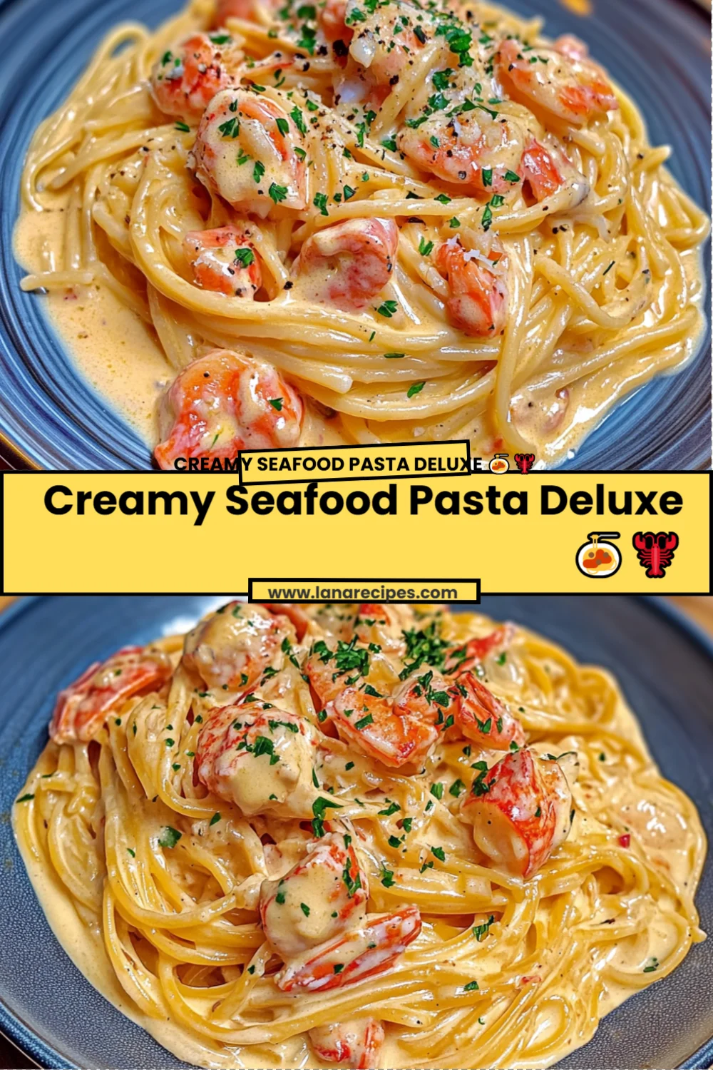 Indulge in Creamy Seafood Pasta Deluxe: A Cozy Classic Recipe You’ll Love!