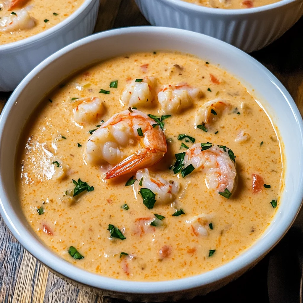 Creamy Shrimp & Crab Bisque Recipe