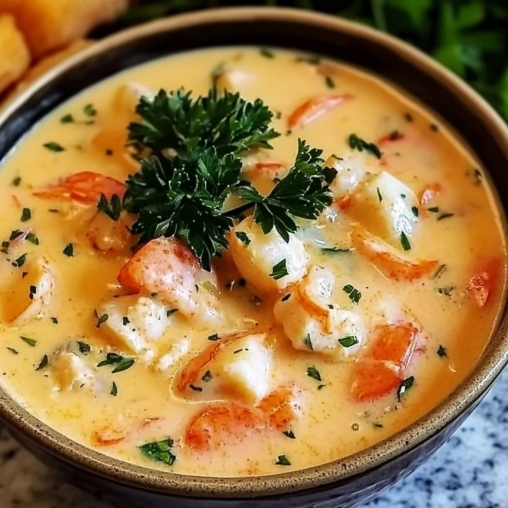 Deliciously Easy Creamy Seafood Chowder Recipe