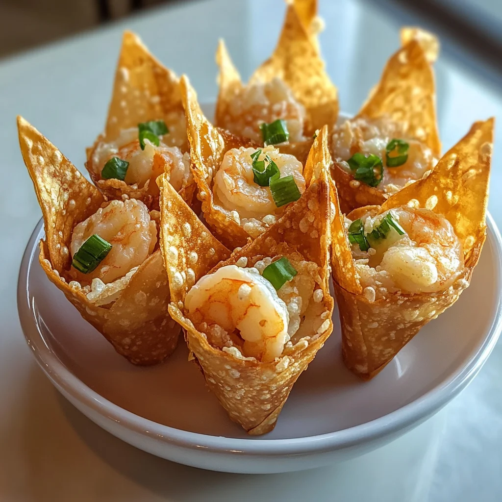 Deliciously Easy Crispy Shrimp Rangoon Cups Recipe