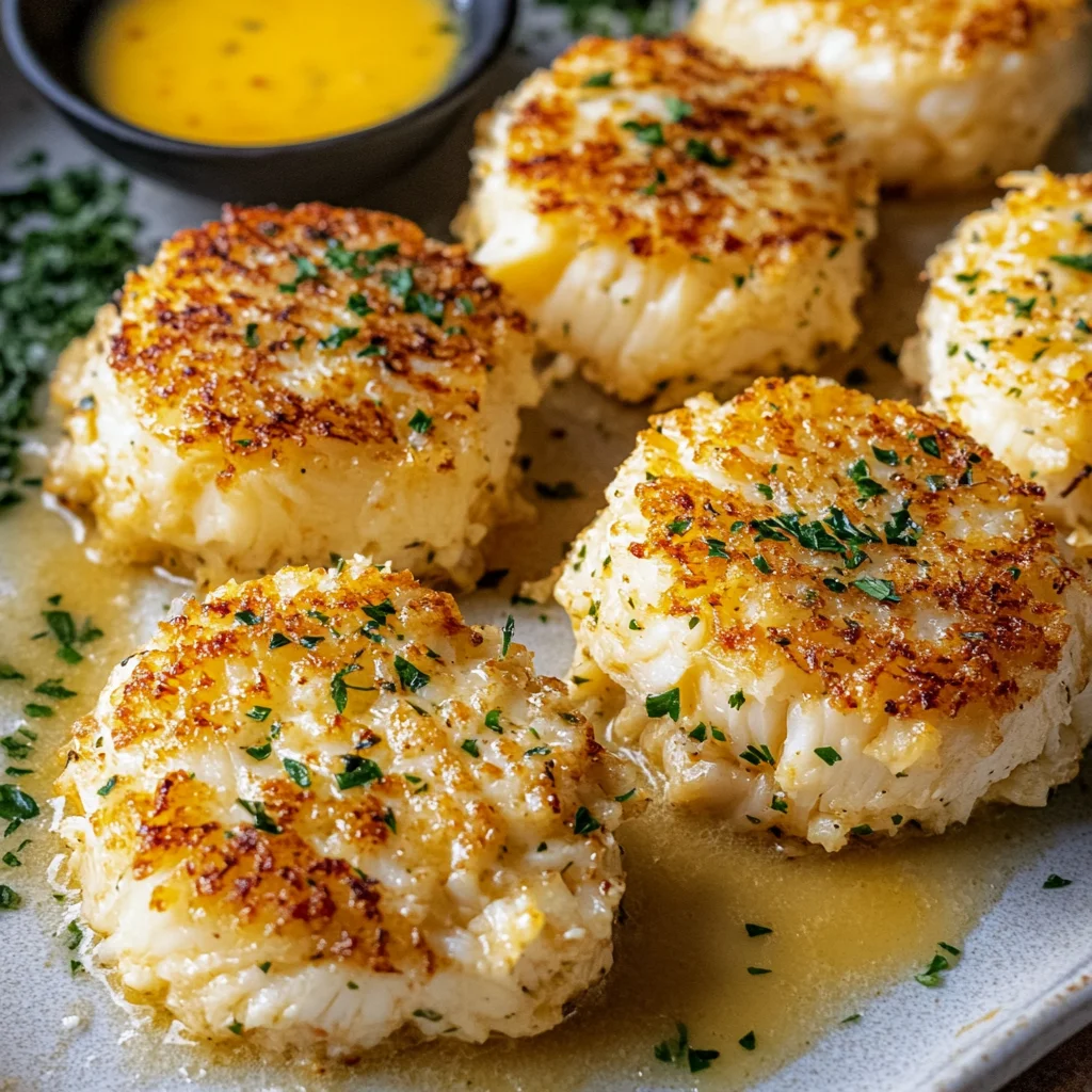 Garlic Butter Crab Medallions Recipe (Quick and Easy!)