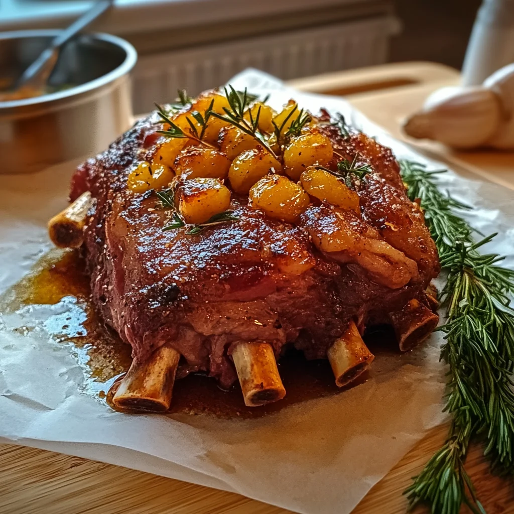 Golden-Crisped German Beef Knuckle Recipe