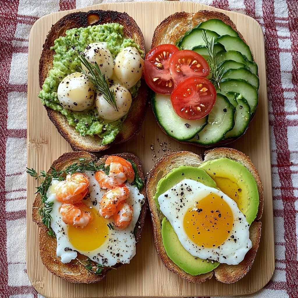 Gourmet Brunch Toast Trio Board Recipe