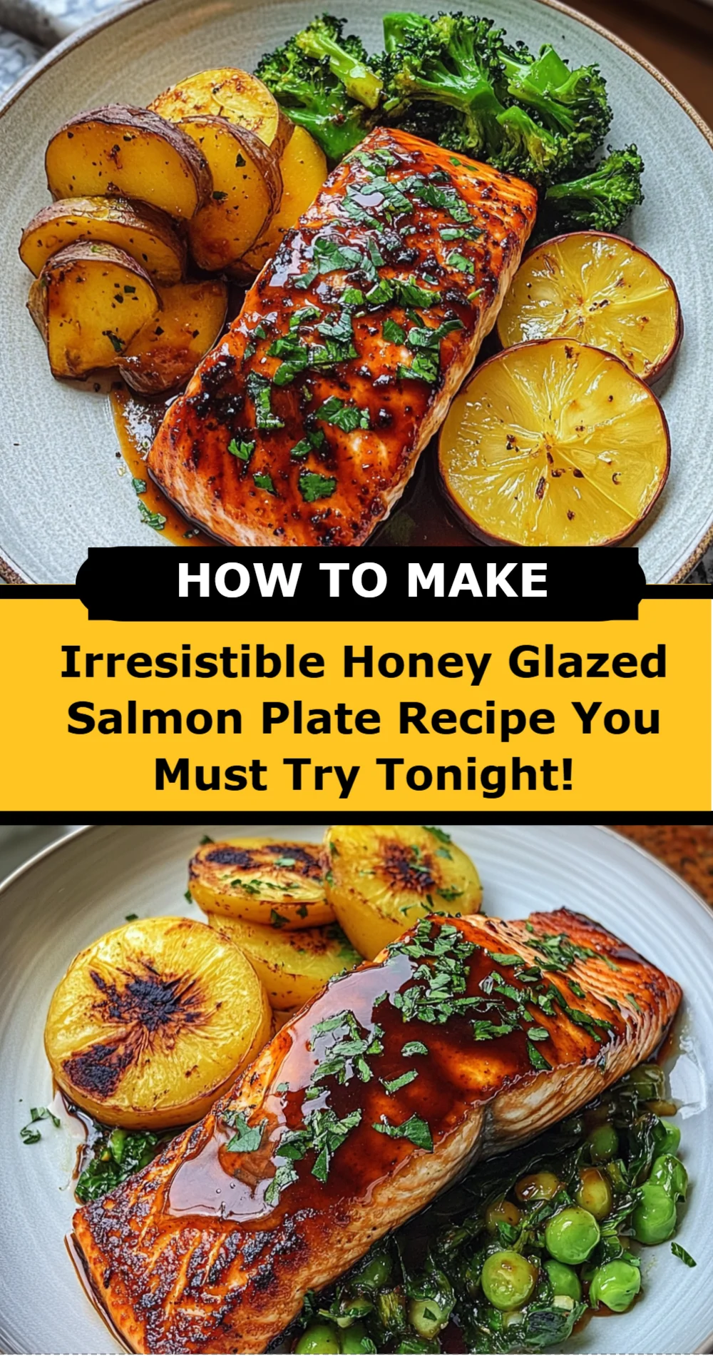 Honey Glazed Salmon Plate Recipe You Need to Try
