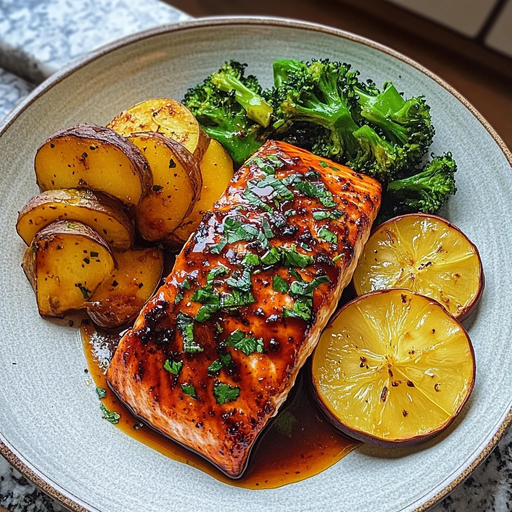 Honey Glazed Salmon Plate Recipe You Need to Try