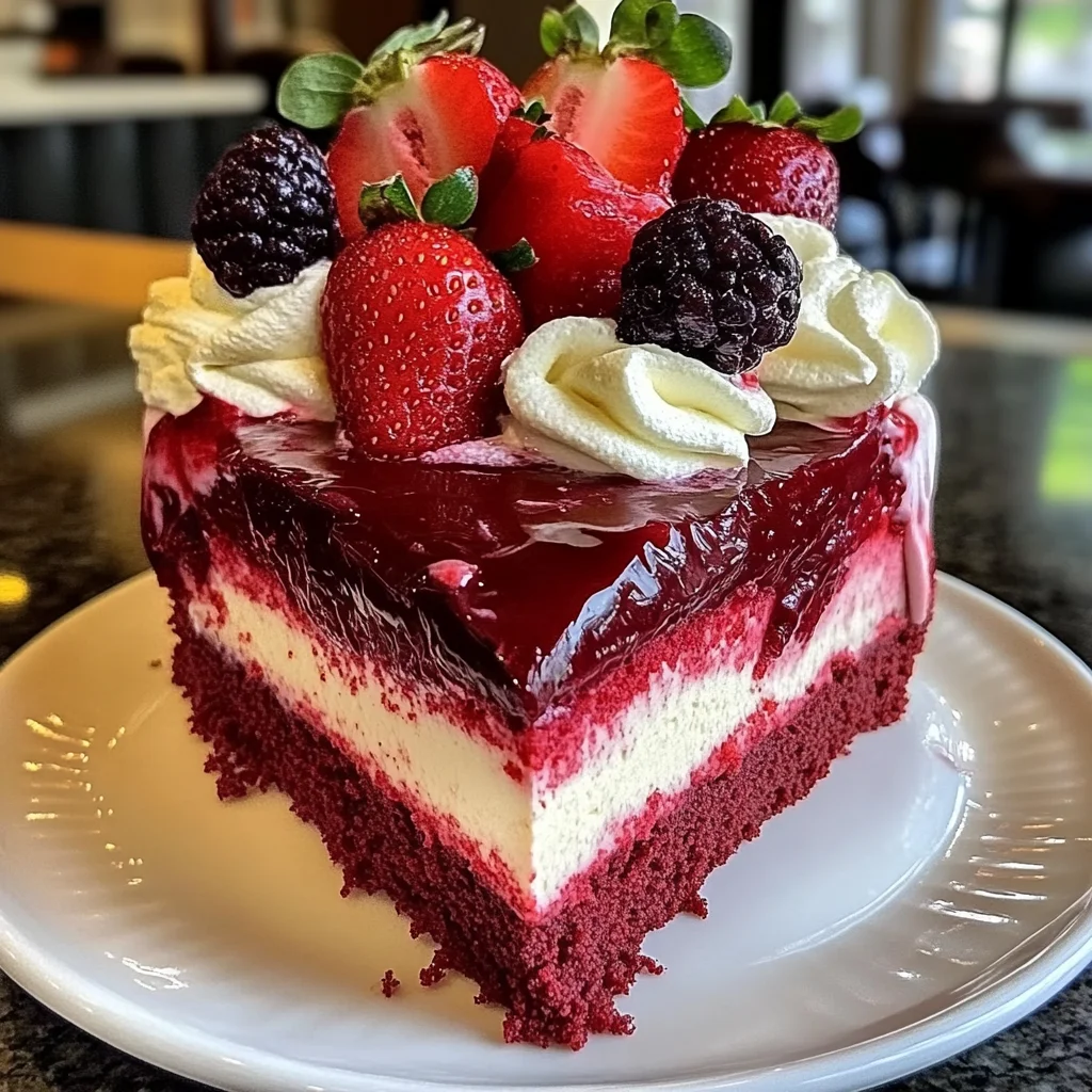 Red Velvet Strawberry Cheesecake Recipe (Creamy & Stunning!)