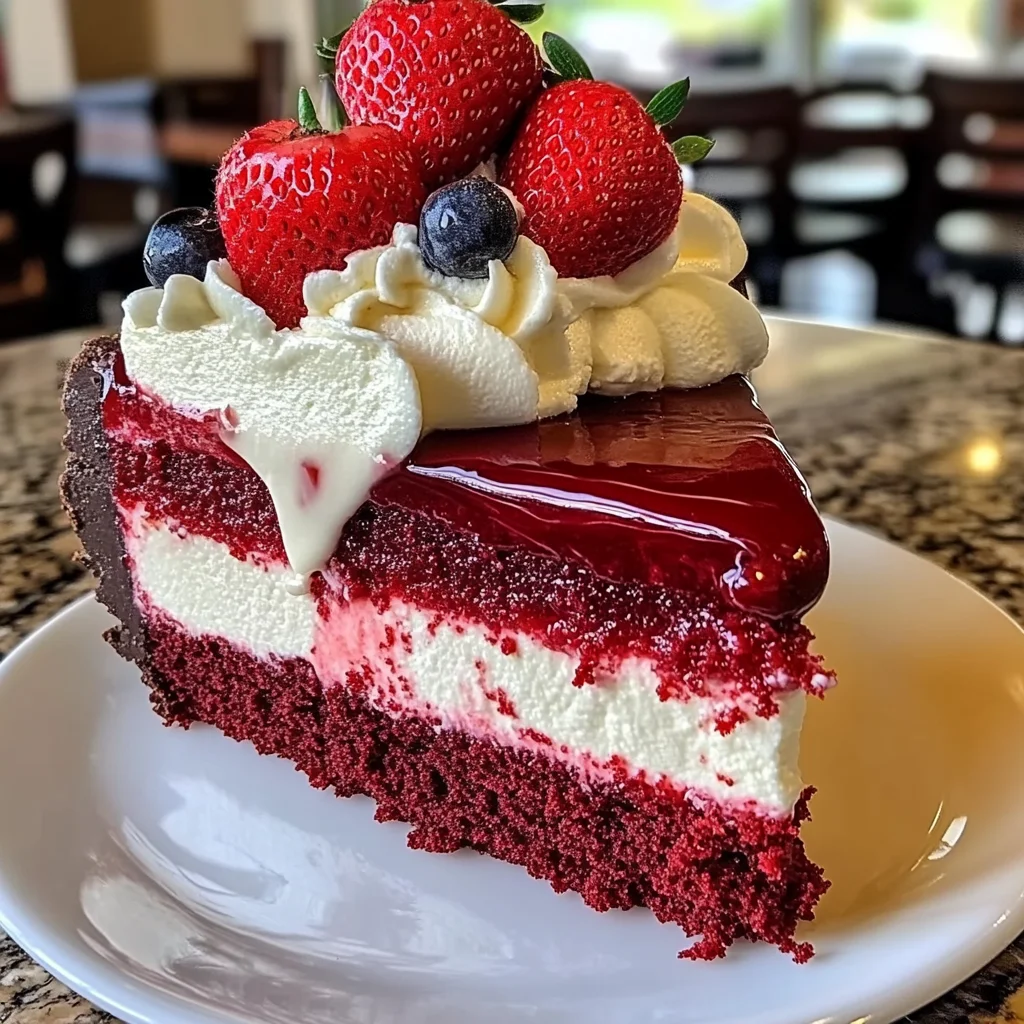 Red Velvet Strawberry Cheesecake Recipe (Creamy & Stunning!)