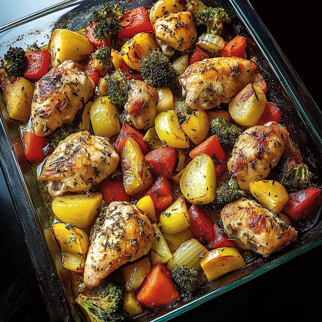 Ultimate One-Pan Herb Chicken and Roasted Veggies Recipe