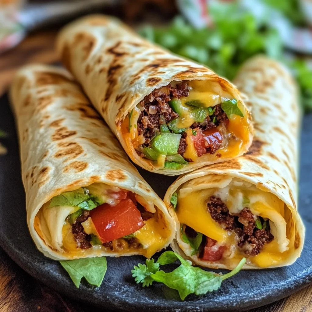 Viral Mexican Garlic Butter Tortilla Wraps Recipe