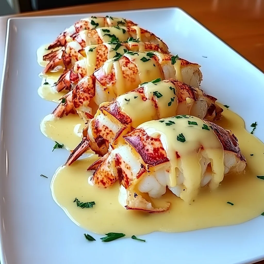 Butter Poached Lobster Medallions Recipe