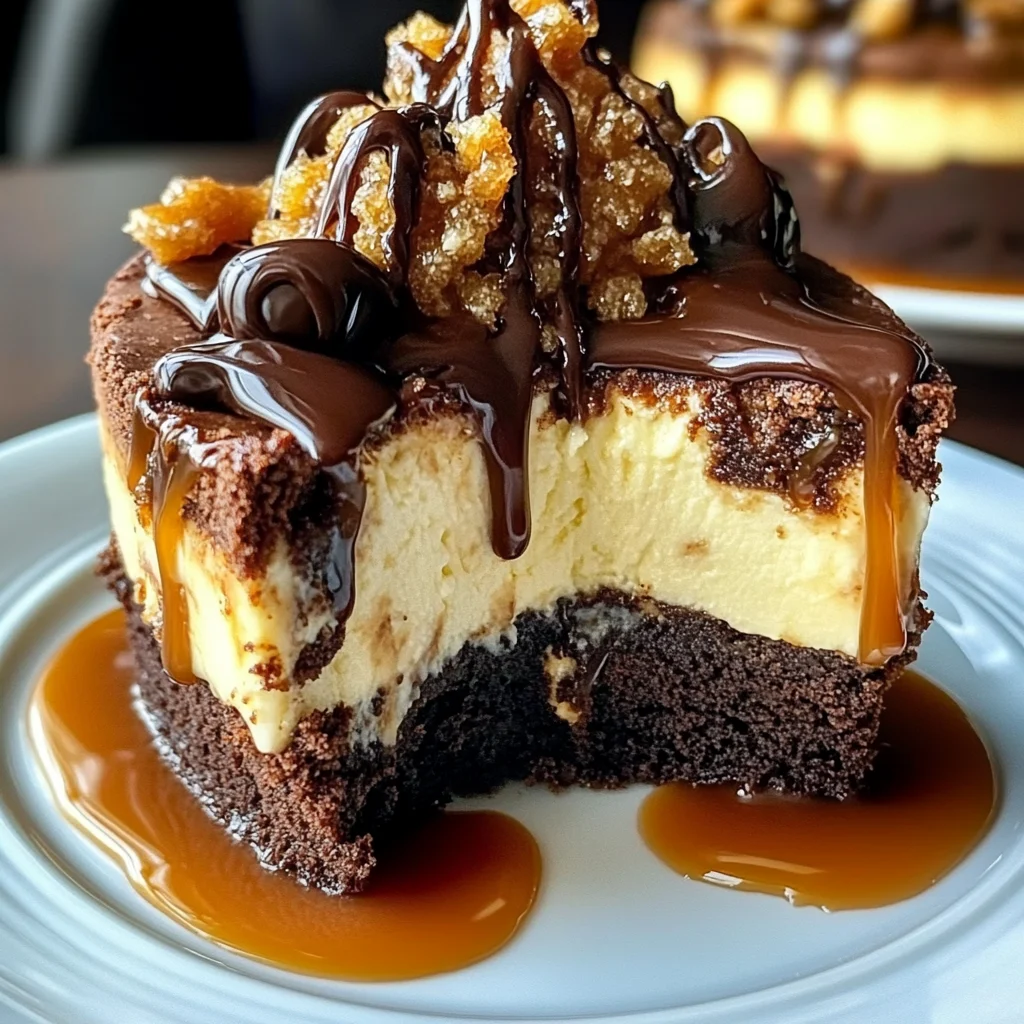 Caramel Brownie Cheesecake Recipe (Decadent Delight!)
