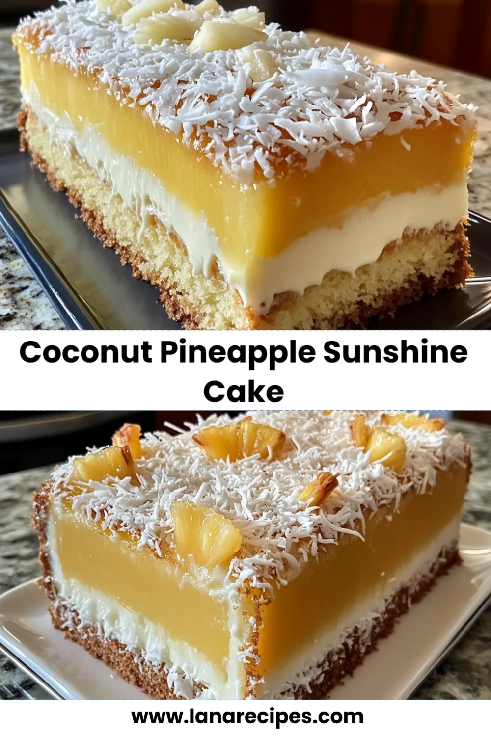Delight in Tropical Bliss with Coconut Pineapple Sunshine Cake Recipe You’ll Love!
