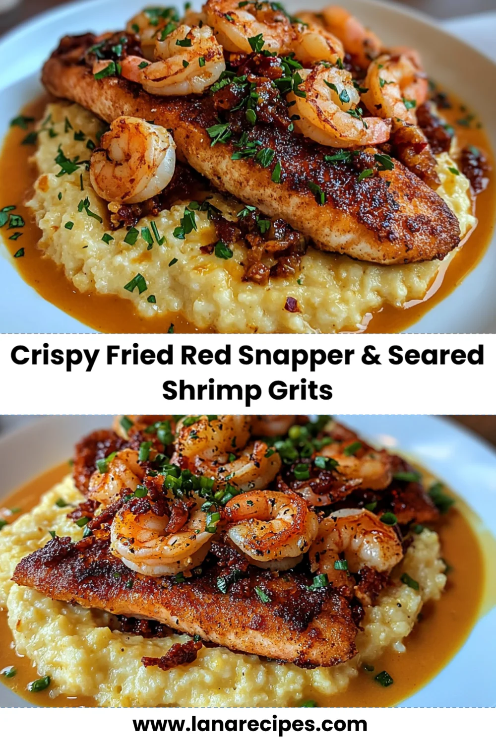 Crispy Fried Red Snapper & Seared Shrimp Grits: Your New Favorite Southern Recipe!