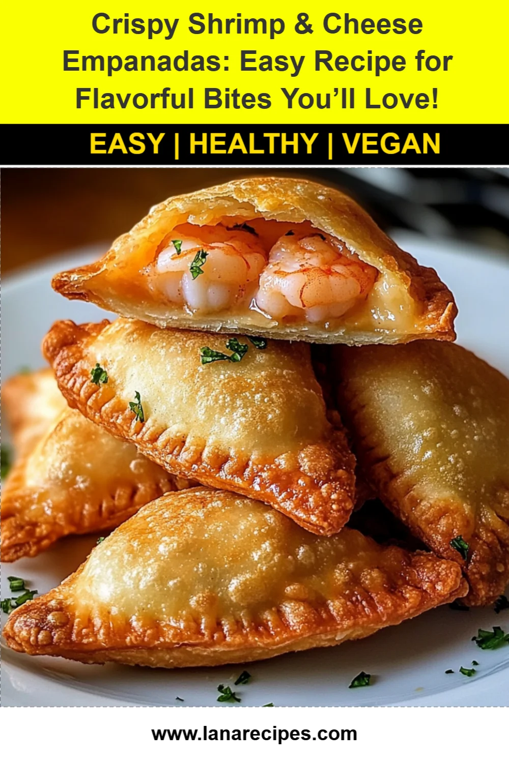 Crispy Shrimp & Cheese Empanadas: Easy Recipe for Flavorful Bites You’ll Love!