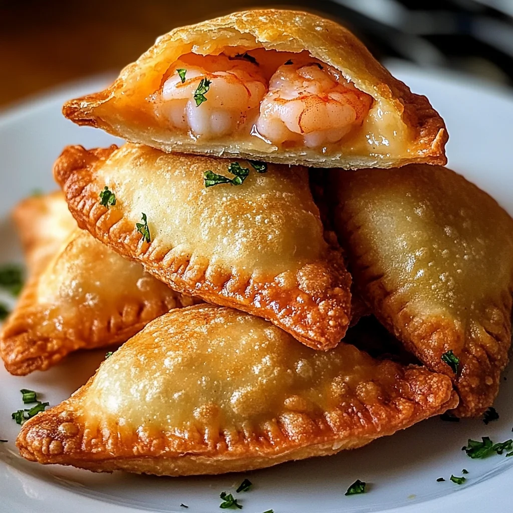 Crispy Shrimp & Cheese Empanadas Recipe
