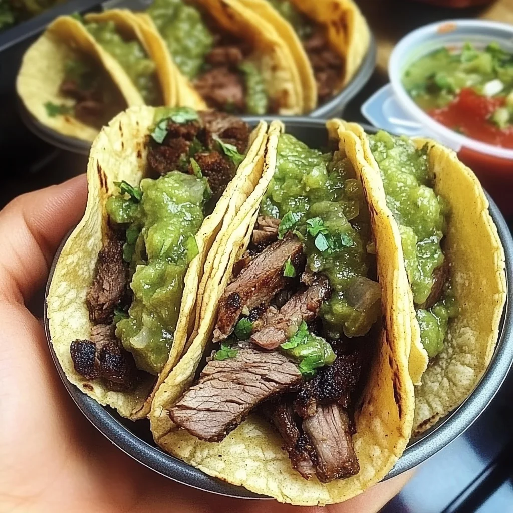 Delicious Mexican Street Tacos Carne Asada Recipe
