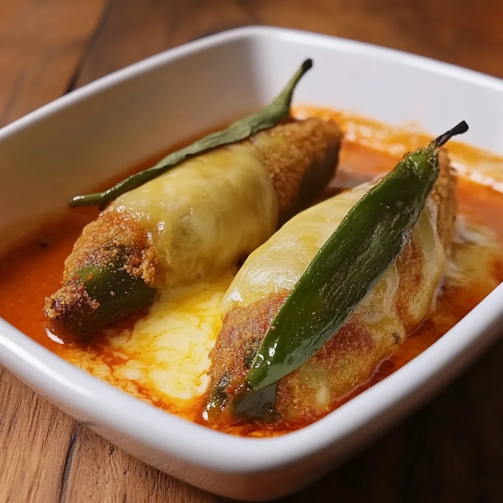 Deliciously Cheesy Hatch Chile Rellenos Recipe