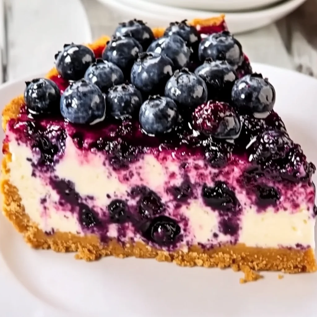 Easy Blueberry Cheesecake Recipe