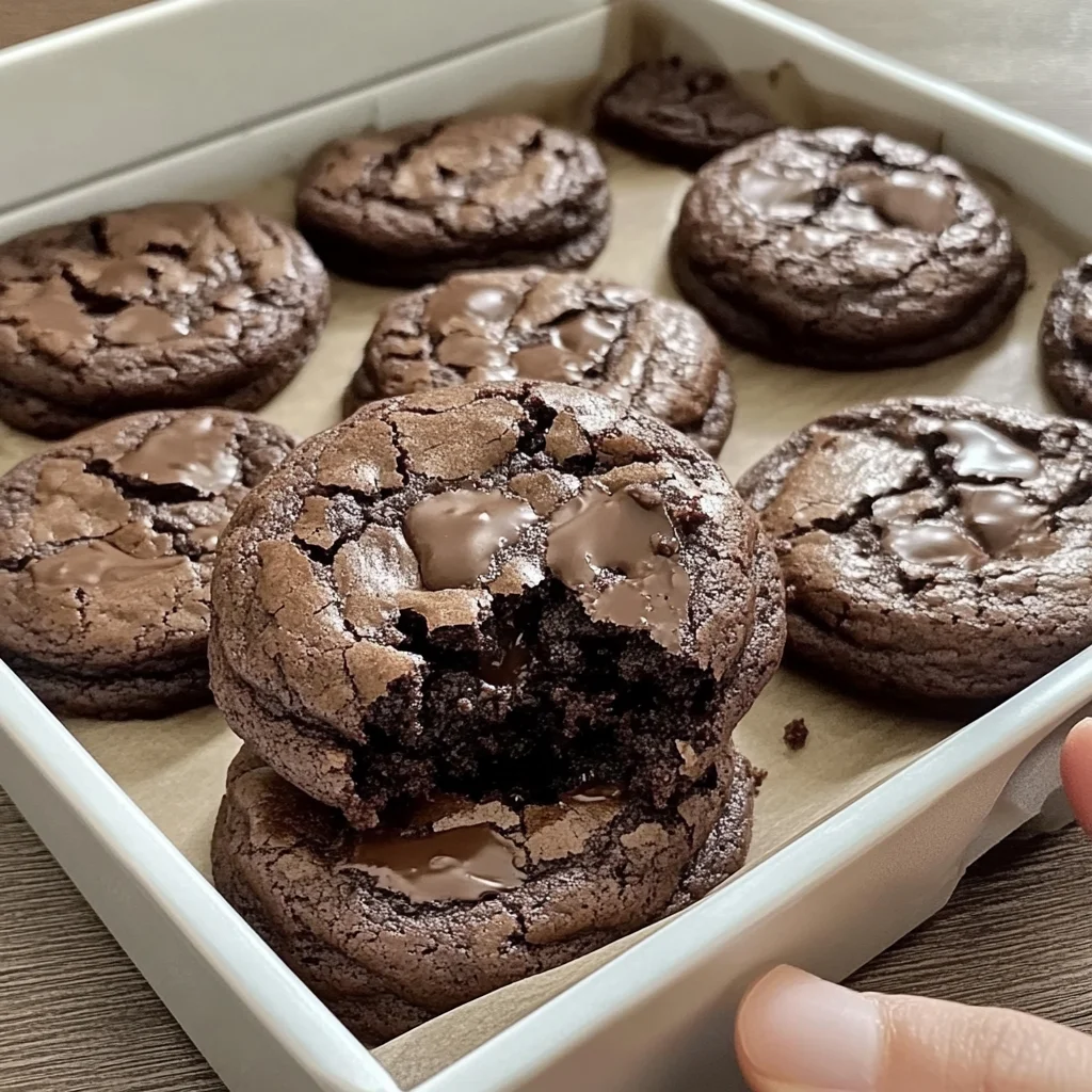 Fudgy Brownie Cookies Recipe (Quick and Easy!)