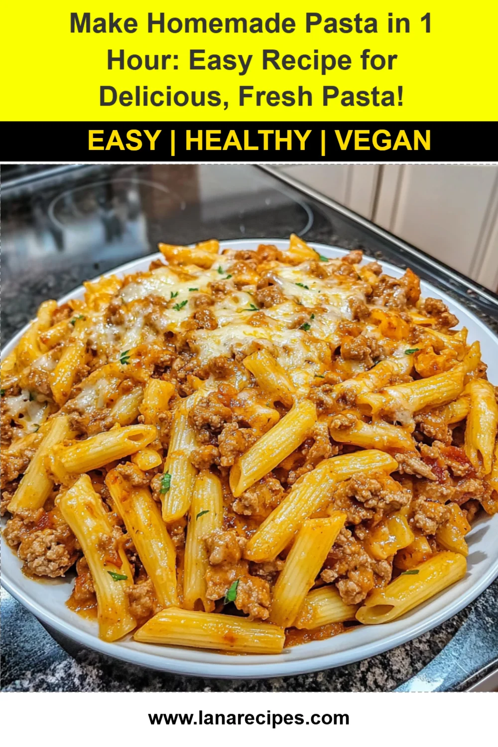 Make Homemade Pasta in 1 Hour: Easy Recipe for Delicious, Fresh Pasta!