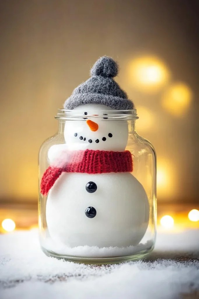 How to Make a Snowman in a Jar: A Cozy Winter Craft Recipe