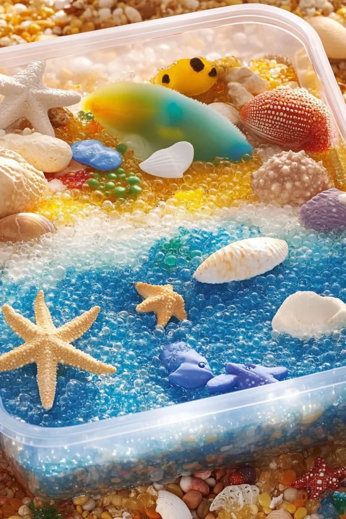 Ocean Beach Sensory Bin Recipe (Fun DIY Project)