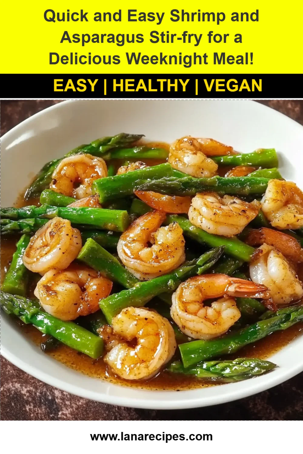 Quick and Easy Shrimp and Asparagus Stir-fry for a Delicious Weeknight Meal!