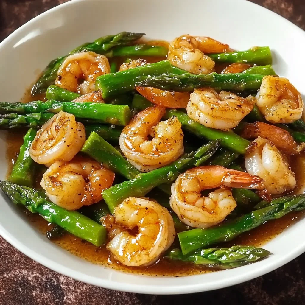 Quick and Easy Shrimp and Asparagus Stir-fry Recipe