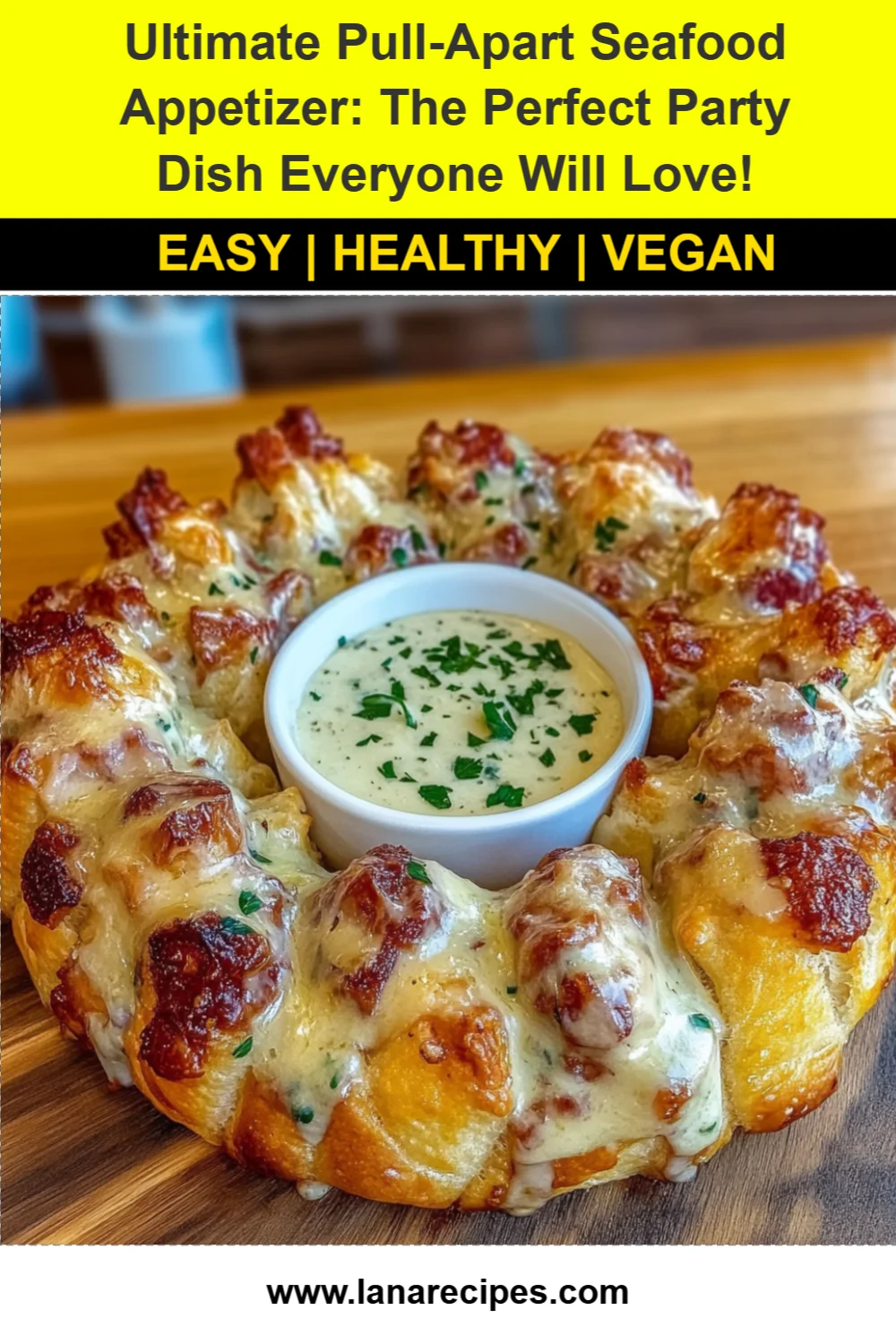 Ultimate Pull-Apart Seafood Appetizer: The Perfect Party Dish Everyone Will Love!