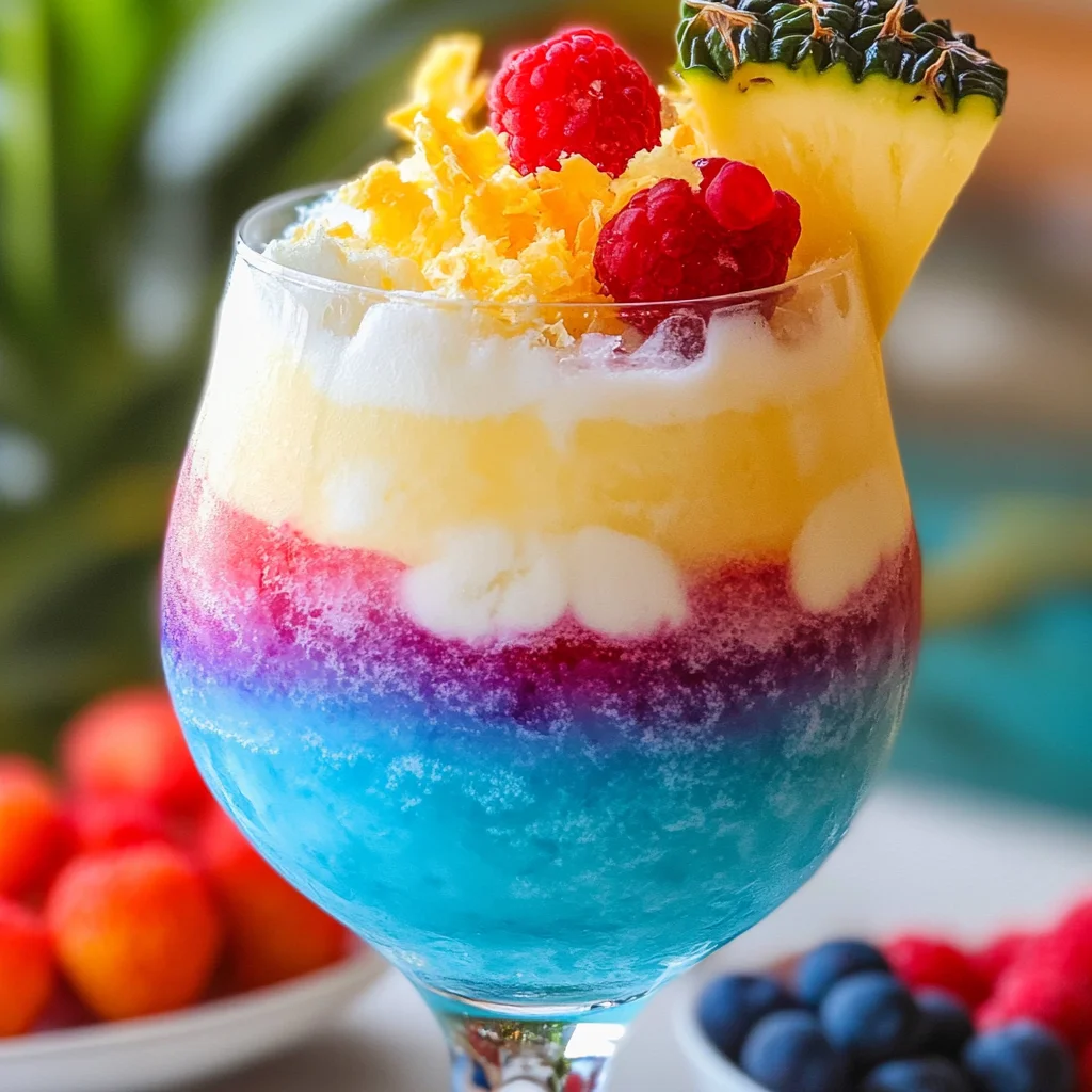 Berry Blue Paradise Colada Recipe: A Tropical Delight!