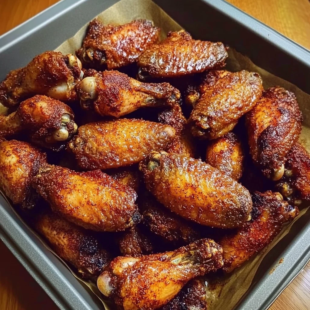 Crispy Cajun Dry Rub Chicken Wings Recipe