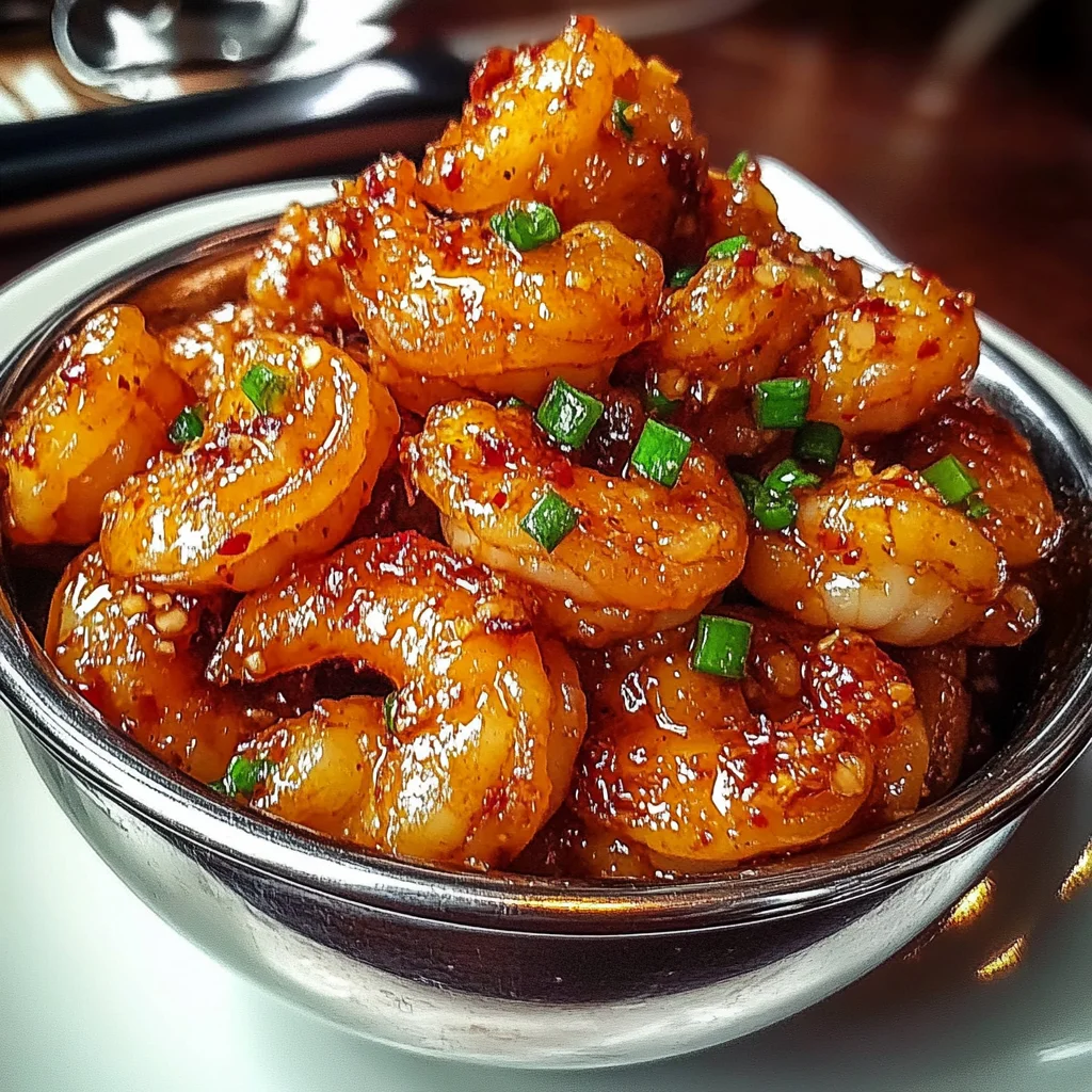 Crispy Honey Garlic Chili Shrimp Recipe