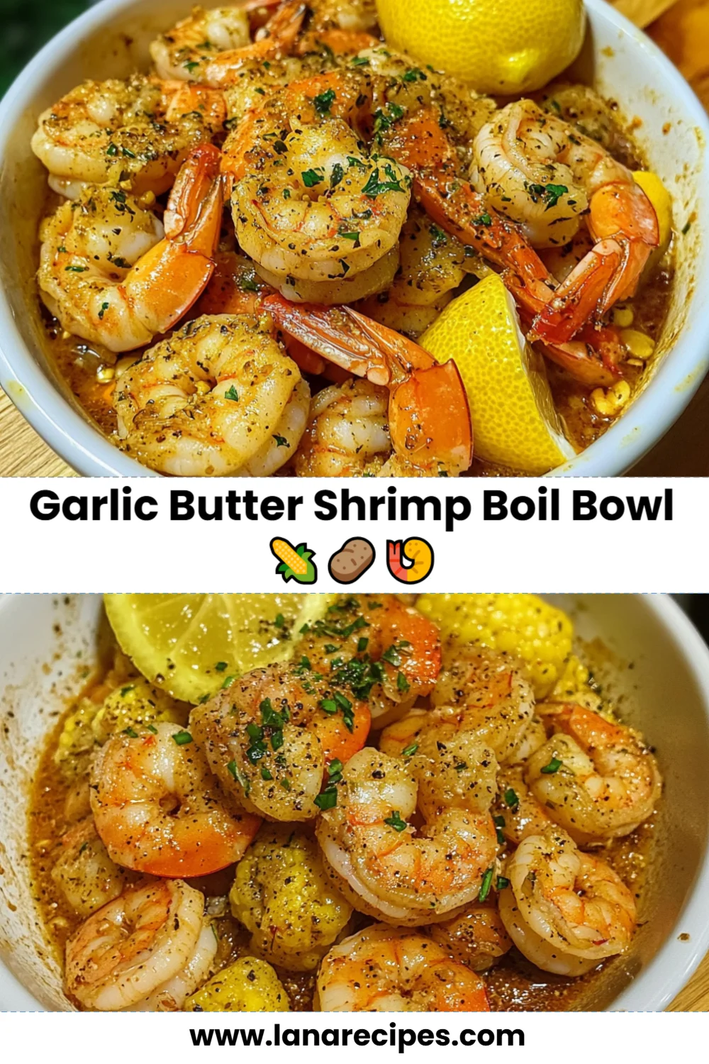 Delicious Garlic Butter Shrimp Boil Bowl Recipe Ready in 30 Minutes!
