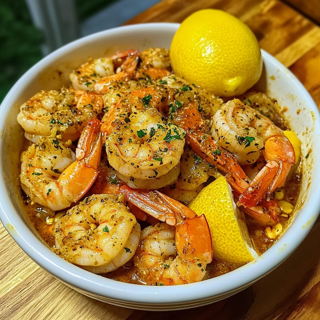 Delicious Garlic Butter Shrimp Boil Bowl Recipe