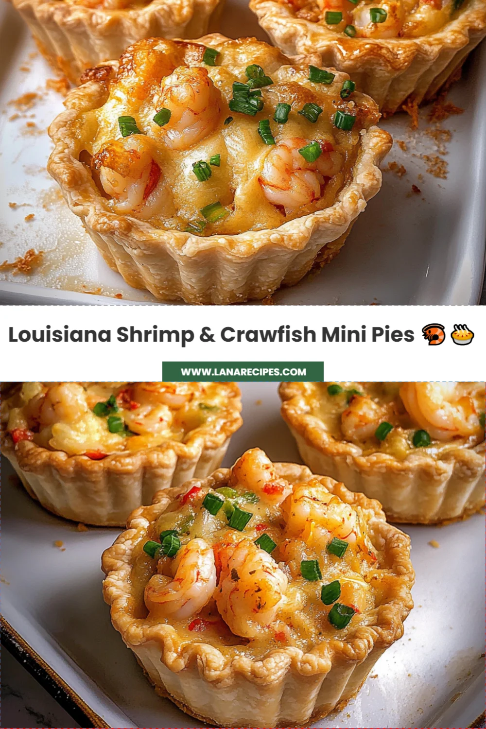 Irresistible Louisiana Shrimp & Crawfish Mini Pies Recipe You Must Try!