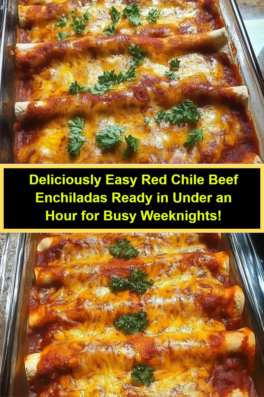 Deliciously Easy Red Chile Beef Enchiladas Ready in Under an Hour for Busy Weeknights!