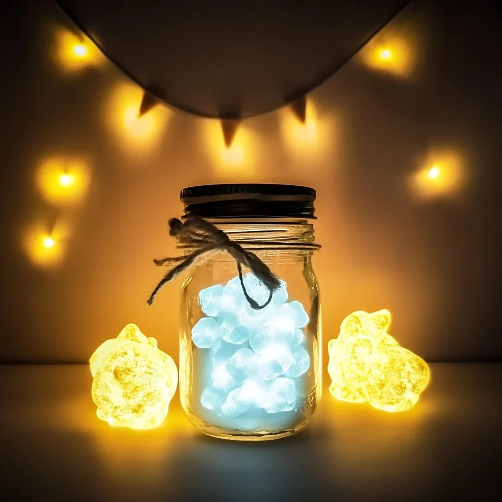 DIY Glow in the Dark Jars Tutorial