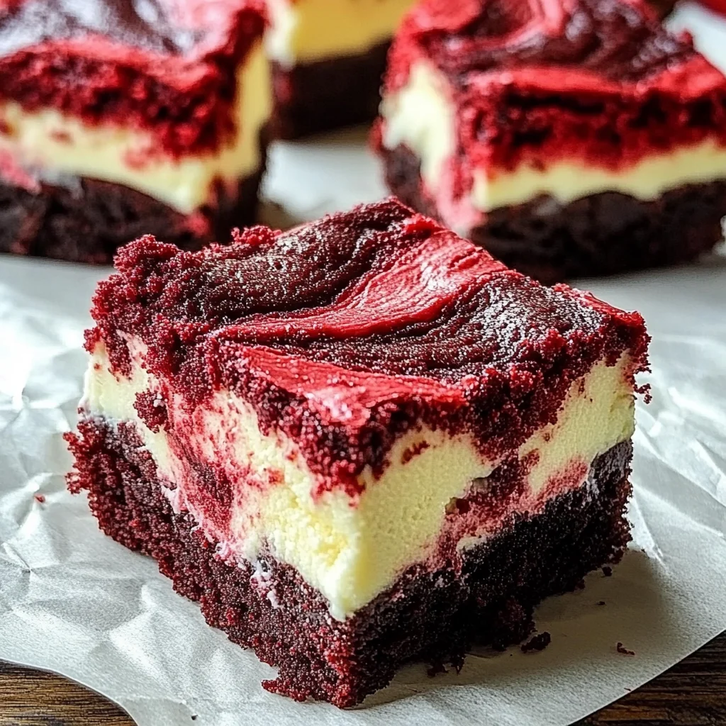 Irresistible Red Velvet Cheesecake Brownies Recipe