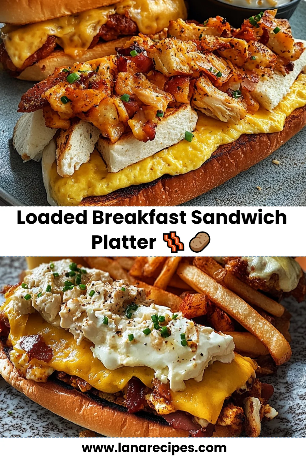 Delicious Loaded Breakfast Sandwich Platter to Brighten Your Morning Routine!