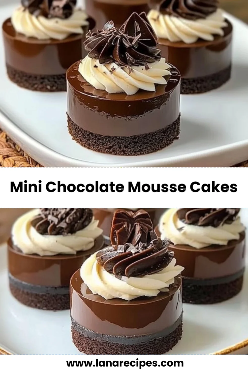 Irresistibly Decadent Mini Chocolate Mousse Cakes That Will Wow Your Guests!
